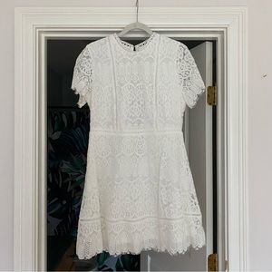 NWT Bohme Mylah Lace Mini Dress